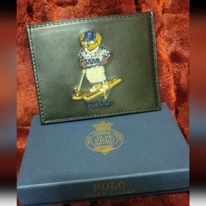 NWT-Ralph Lauren Polo Bear Credit Card Holder
